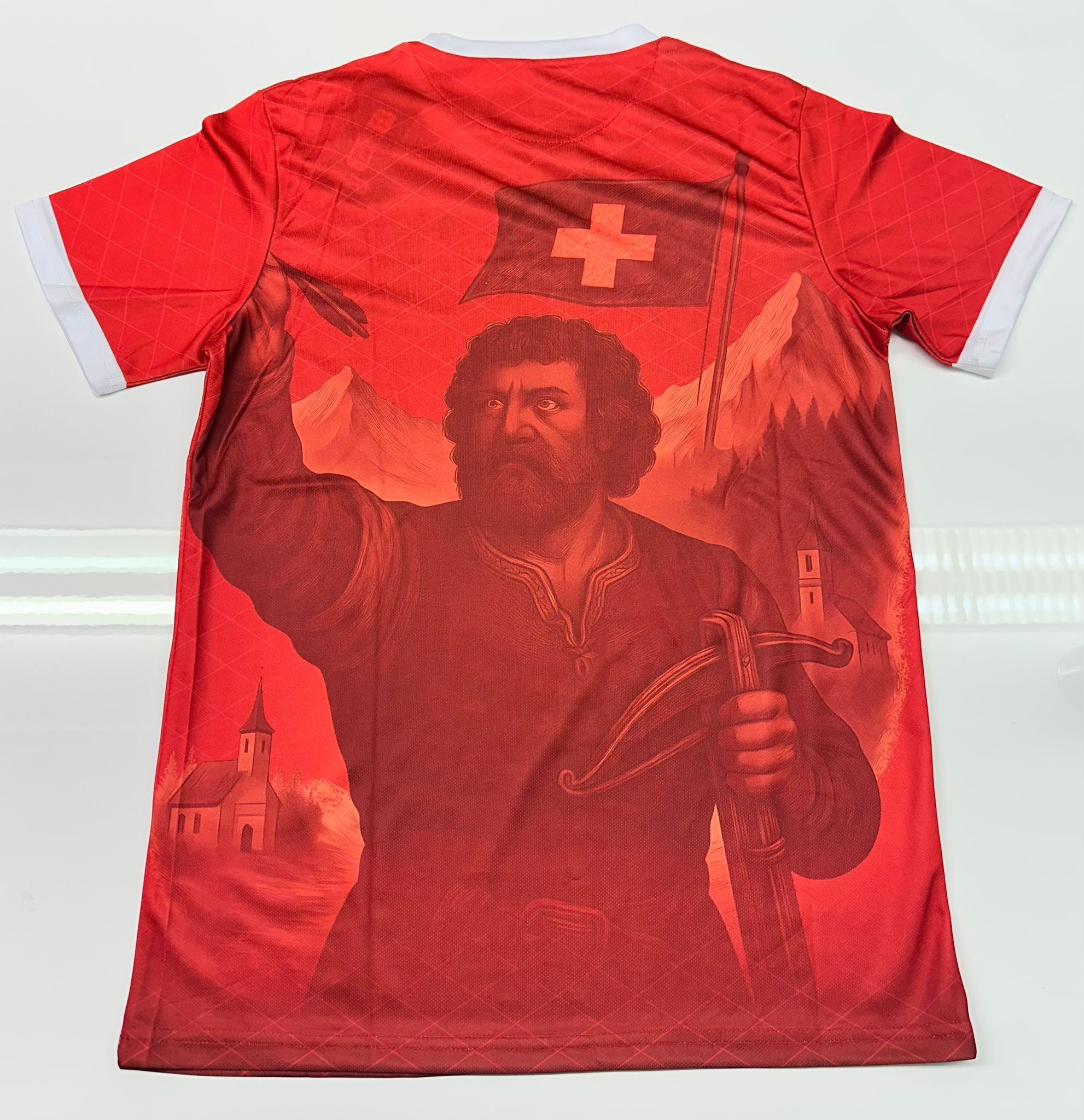 National Soul T-Shirt - Switzerland Graphic Style